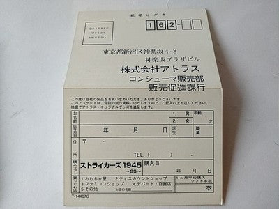 Strikers 1945 Sega Saturn Game Disk Manual Registration Card Set Working Japan