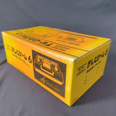 Nintendo Color TV Game 6 CTG-6V Console Boxed Untested Very Rare Japan Import