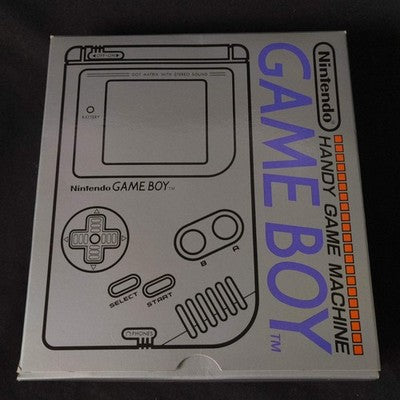 Nintendo Game boy Gray Color Console (DMG-001) ,Manual, Box set, Working, Japan
