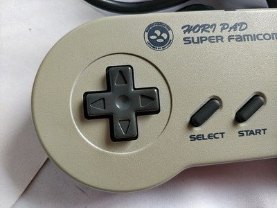 Hori Pad Controller HSJ-17 for Nintendo Super Famicom Boxed Working Japan Import