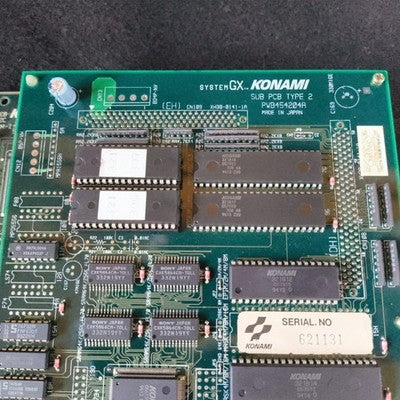 Gokujo Parodius Konami System GX Arcade PCB Mother and Game Board Set Working