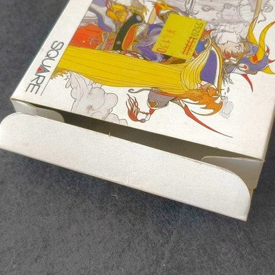 Square Final Fantasy Famicom FC Cartridge with Box and Manual Set Japan Import