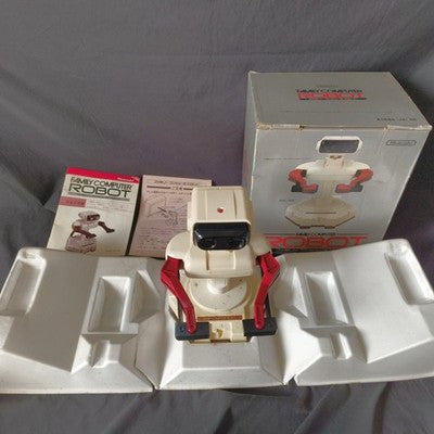 Nintendo Famicom Robot R.O.B. Robotic Operating Buddy with Manual Box Japan