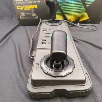 Untested, SHARP X68000 Cyber Stick Intelligent Controller CZ-8NJ2, w/Box, Japan