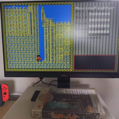 PC-8801 Xanadu : Dragon Slayer Game Disks, Manual, Box, Partly tested, Japan