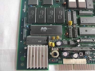 Gokuraku Chuka Taisen Taito JAMMA Arcade PCB Board Manual Inst Card Set Working