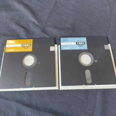 Daisenryaku II Sharp X68000 SystemSoft Complete CIB 5.25 Floppy Working Rare