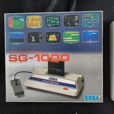 SG-1000 SEGA Computer Video Game Console Boxed Manual Switch Box Working Rare