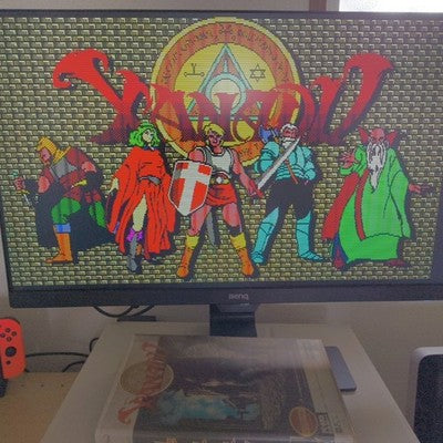 Xanadu PC-8801 Nihon Falcom Retro PC Game Boxed JPN Screen Glitch / For Parts