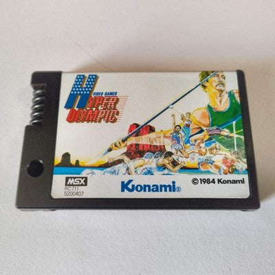 Hyper Olympics 2 KONAMI MSX /Game Cartrigde only, working, Japan