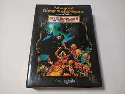 Eye of the Beholder II Legend of Darkmoon FM Towns Marty CD-ROM Boxed Working