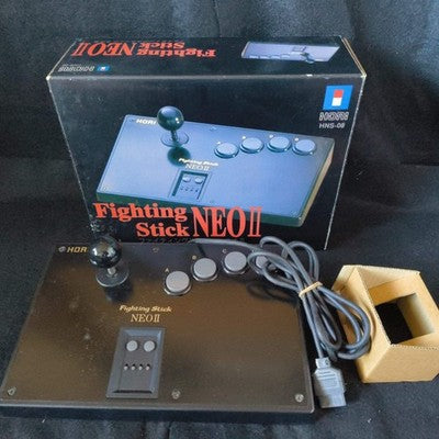 Hori Fighting Stick NEO2 for NEOGEO, NEOGEO CD with the Box set, working, Japan
