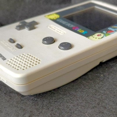 Nintendo Game Boy Color Pokemon Center Silver Gold Edition Console, Working