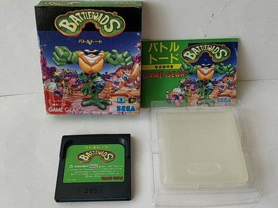 Battletoads SEGA Game Gear GG Cartridge Manual Complete Boxed Japan Working
