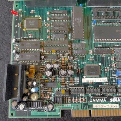 Sega Shadow Dancer JAMMA Arcade PCB Board Screen Shake Issue As-Is Japan Import