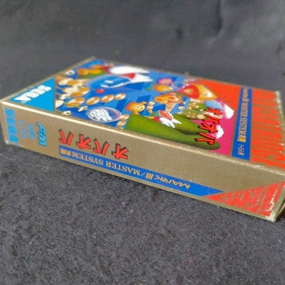 SEGA Opa Opa Mark III Master System Gold Cartridge 1M Mega Complete Japan