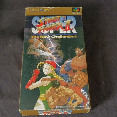 Super Street Fighter II Super Famicom Capcom Complete CIB Working Rare Japan