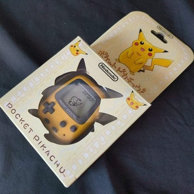 Nintendo Pocket Pikachu w/Manual and Box 1998 Pokemon Pedometer Not tested,Japan
