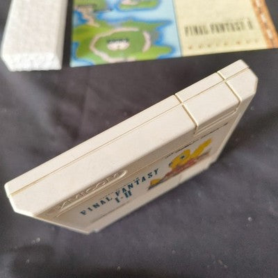 Final Fantasy I II Famicom Square Complete CIB Working Rare Japan Vintage Import