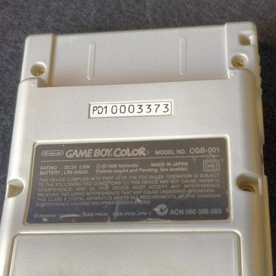 Nintendo Game Boy Color Pokemon Center Silver Gold Edition Console, Working