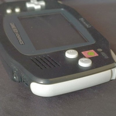 Nintendo Game Boy Advance Console Black with Game For Parts Not Working Japan