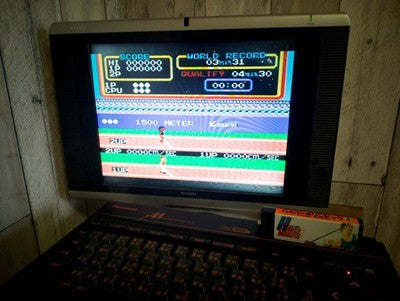 Hyper Olympics 2 KONAMI MSX /Game Cartrigde only, working, Japan