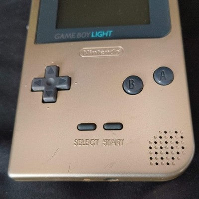 Used, Nintendo Gameboy Light Gold color console MGB-101, Working, Japan