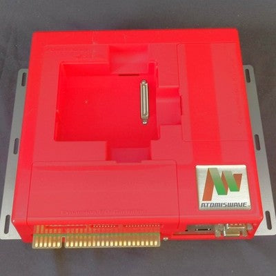 SAMMY SEGA Atomiswave Arcade Motherboard with Comm Cartridge Docked Set Japan