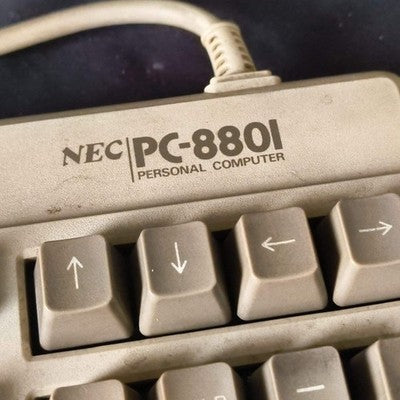 Untested, JUNK, NEC PC88 PC-8801 Vintage Computer Original KEYBOARD, Japan