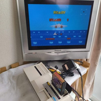 AFTER BURNER SEGA Master system MK-2000/Mark3 Cart and Box, Working, Japan
