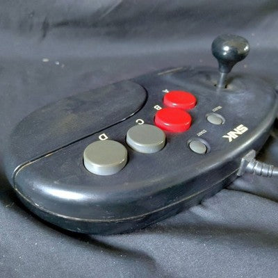 SNK Neo Geo AES, CD Official Arcade Joystick Controller Tested Working Japan