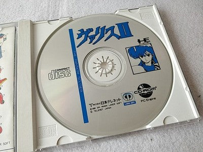 Valis 2 The Fantasm Soldier PC Engine CD-ROM2 PCE Game Disc Case Japan Working