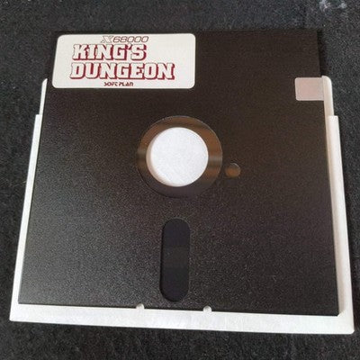 King's Dungeon SHARP X68000 Game w/Manual, Box set, Working, Japan