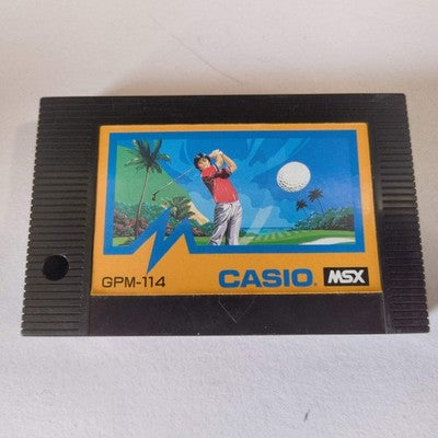 CASIO World Open GPM-114 RC710 MSX /Game Cartrigde only, working, Japan