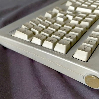Sharp X68000 Computer Keyboard Genuine Original Working Confirmed Japan Import