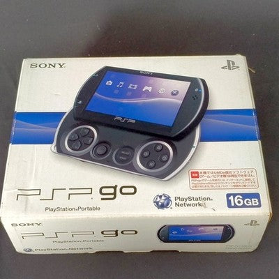 Sony PSP Go Console Boxed Japan For Parts Not Working Junk Dead Battery Rare