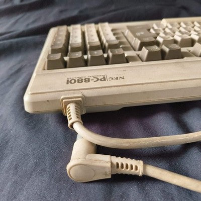 Untested, JUNK, NEC PC88 PC-8801 Vintage Computer Original KEYBOARD, Japan