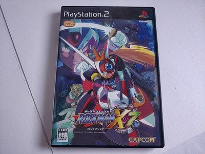 Rockman Megaman Collection Special Box PS1 PS2 7 Discs Pin Badges Not Tested