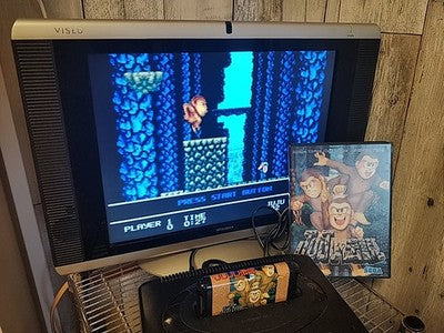 JUJU Densetsu (JUJU Legend) SEGA Mega Drive Japan Complete Boxed Set Working