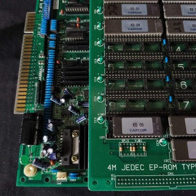 The King of Dragons CAPCOM CPS1 JAMMA system Arcade Board set, Working Japan