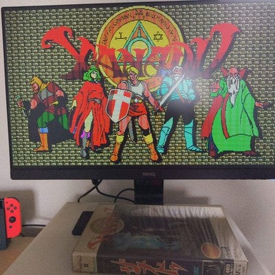 PC-8801 Xanadu : Dragon Slayer Game Disks, Manual, Box, Partly tested, Japan