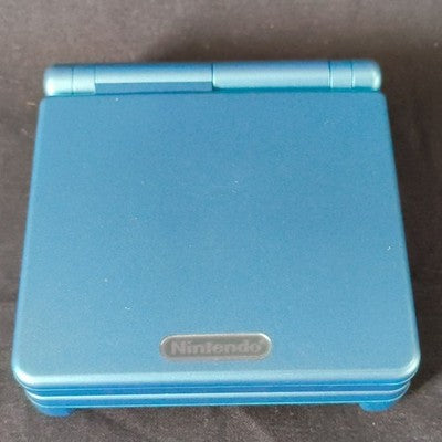 Game Boy Advance SP Seiken Densetsu Mana Blue Console Working Japan Rare Vintage