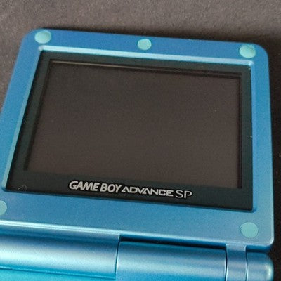 Game Boy Advance SP Seiken Densetsu Mana Blue Console Working Japan Rare Vintage
