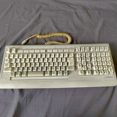 Sharp X68000 Computer Keyboard Genuine Original Working Confirmed Japan Import