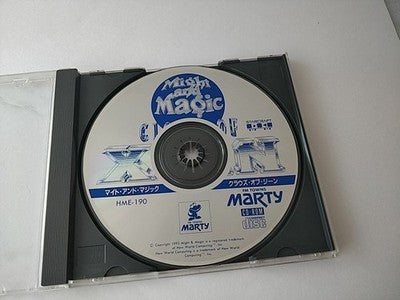 Might and Magic Clouds of Xeen FM Towns Marty Game Disc Manual Boxed Working
