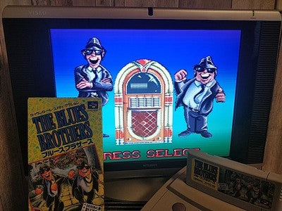 The Blues Brothers Super Famicom SFC Cartridge Box Manual Complete Set Working