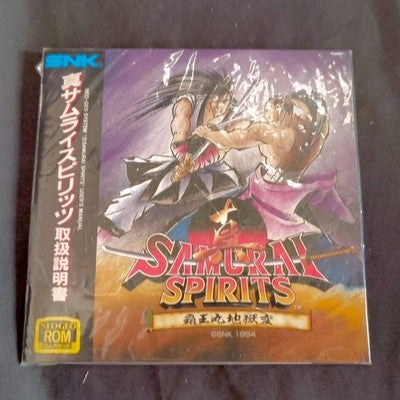 SNK NEO GEO AES Max 330 Mega Pro Gear Spec Real Samurai Spirits Game Tested