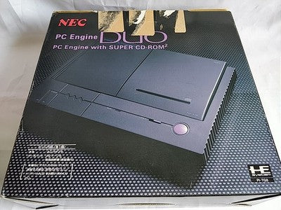 NEC PC Engine Duo Console with Pad PSU Boxed Set Defective Audio Japan Import