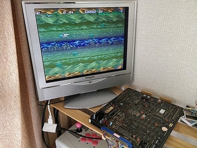 Thunder Cross PCB Game Board Konami System JAMMA Arcade Board Set Japan Working
