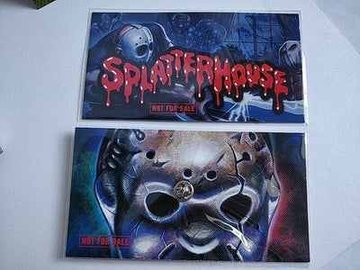 PCE Works Splatter House Reproduction FM Towns Marty Beat em up Game Working